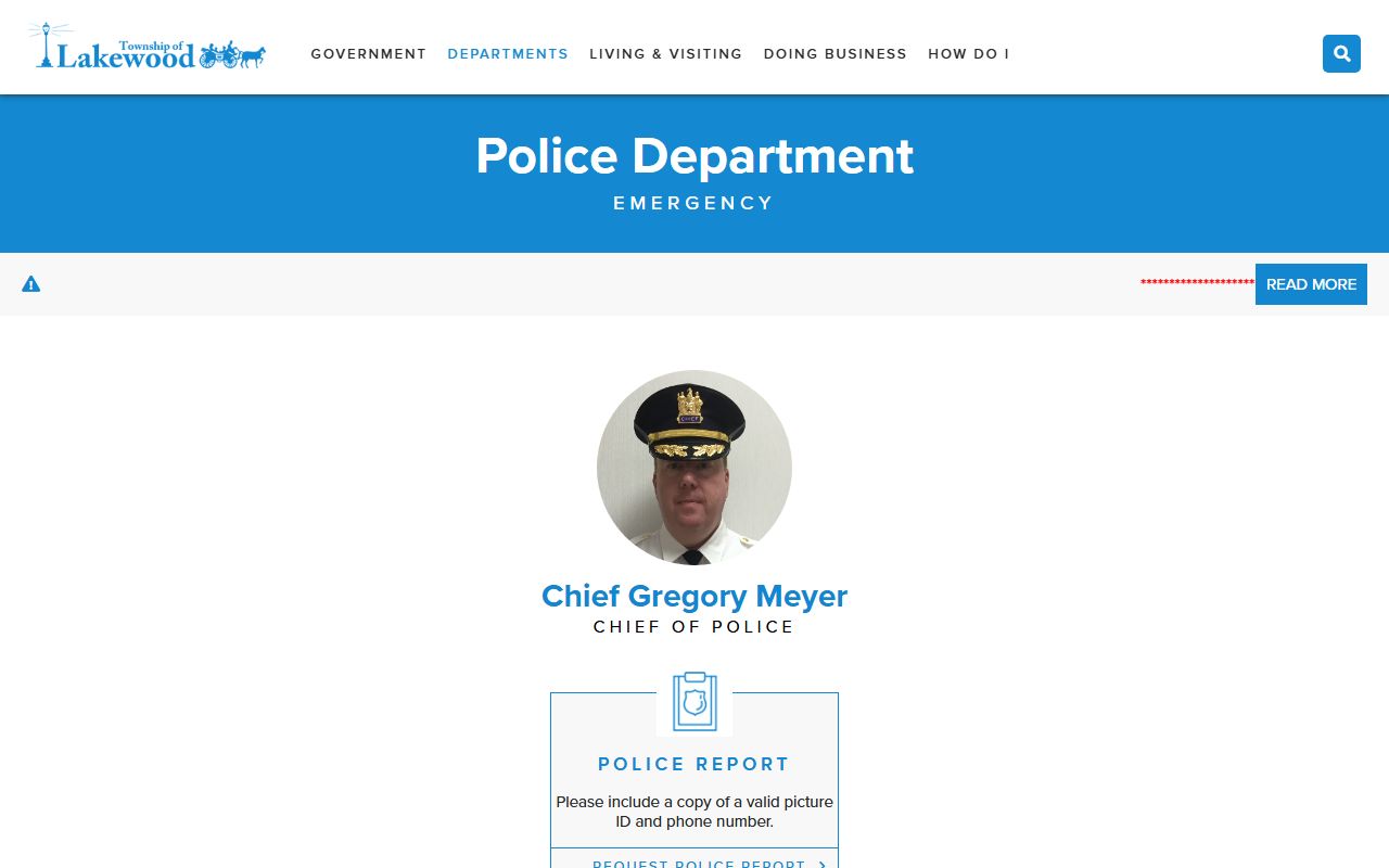 Lakewood Police Department enforcing bench warrants