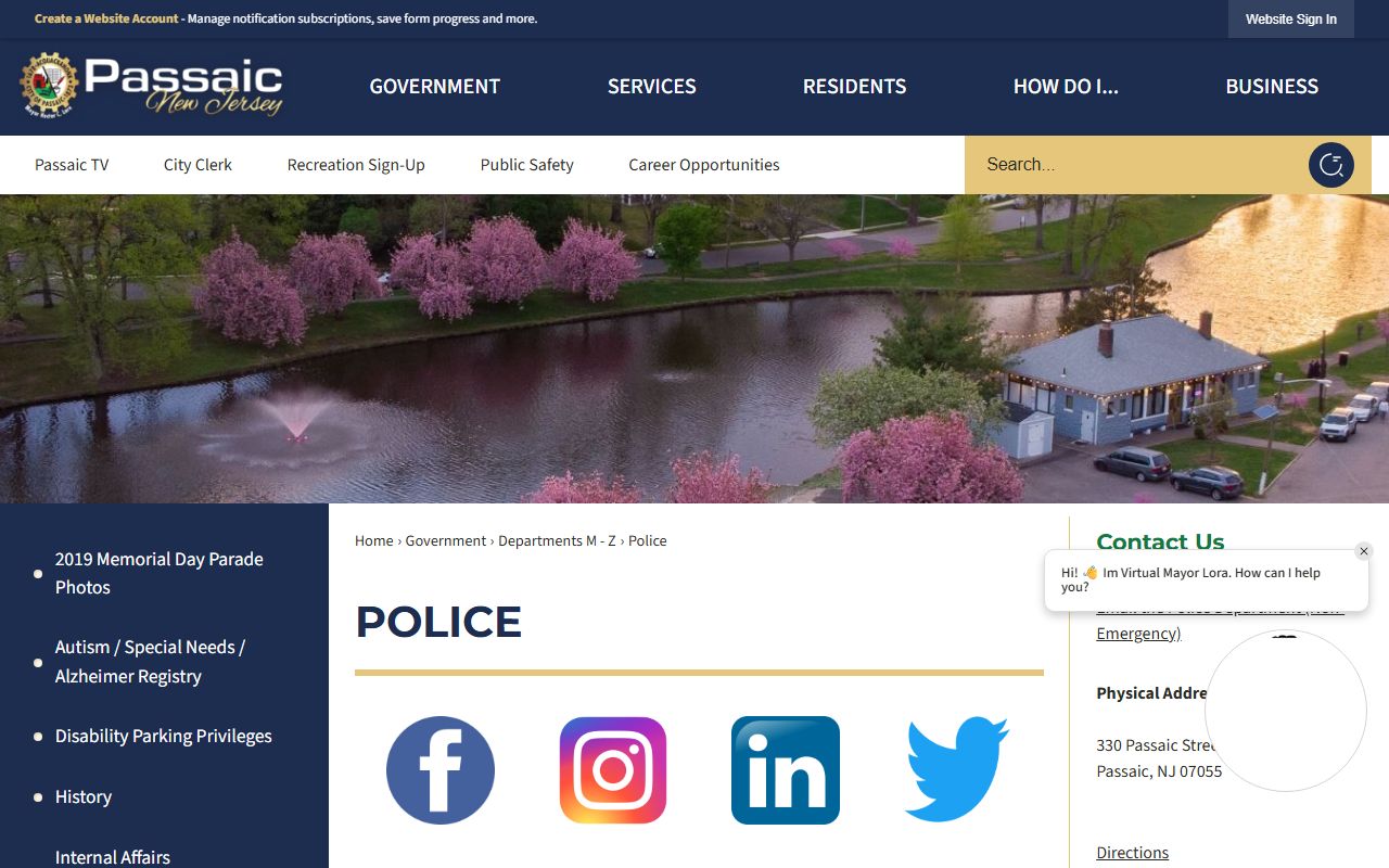 Passaic bench warrants police department